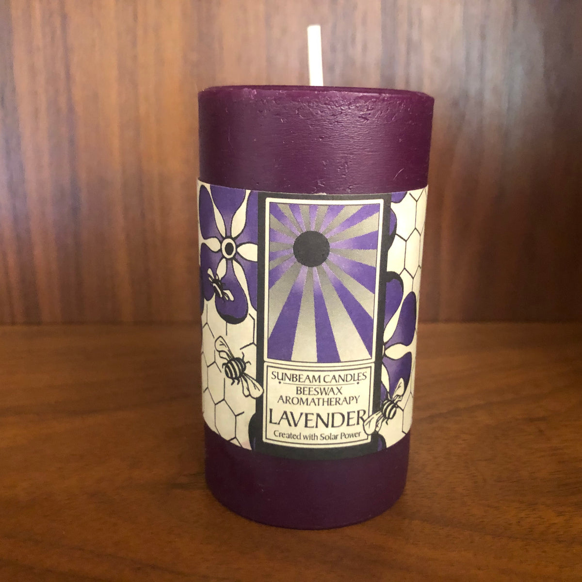 Beeswax Candle Aromatherapy Pillar