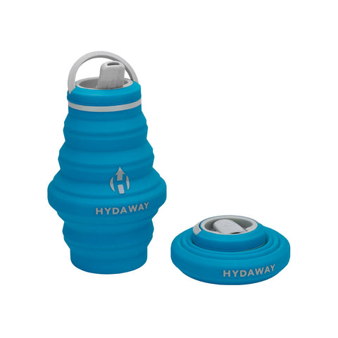 bluebird hydaway 17oz water bottle is the collapsible, ultra-stashable, planet-friendly, go-anywhere way to stay hydrated