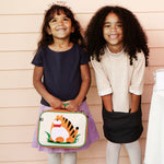 beatrix naranji the tiger insulated lunch bag PVC & BPA-free phthalate-free lead-free. 